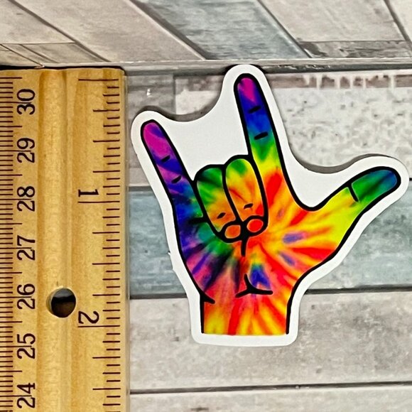 🌀10/$10🌀 70s Hippie Reusable Waterproof Vinyl Sticker Decal - Picture 1 of 1